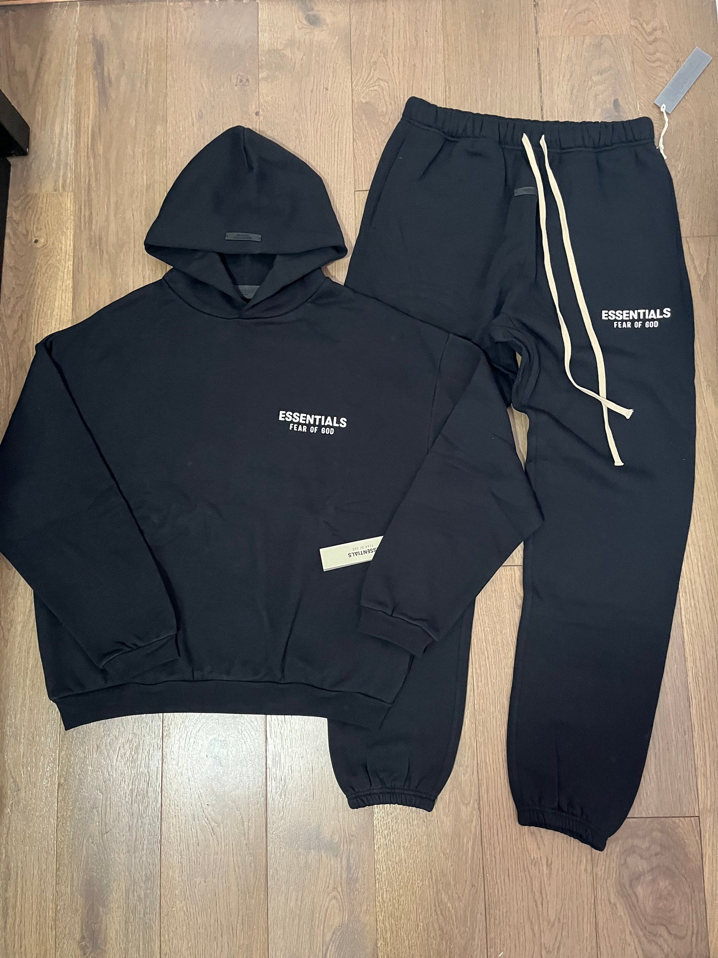 FOG Essentials SS25 Black White Tracksuit