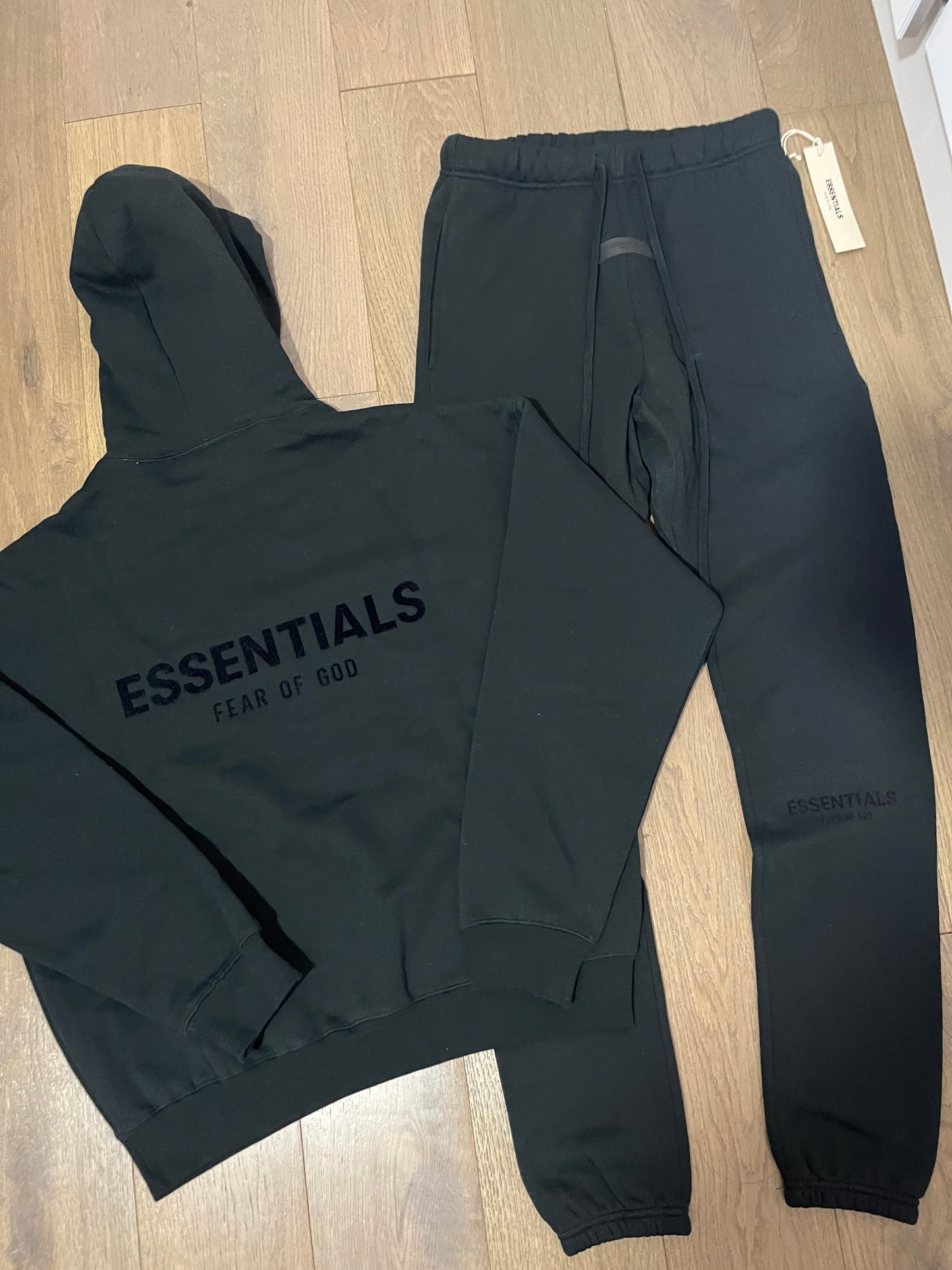 FOG Essentials Tracksuit black 'Stretch Limo' SS22