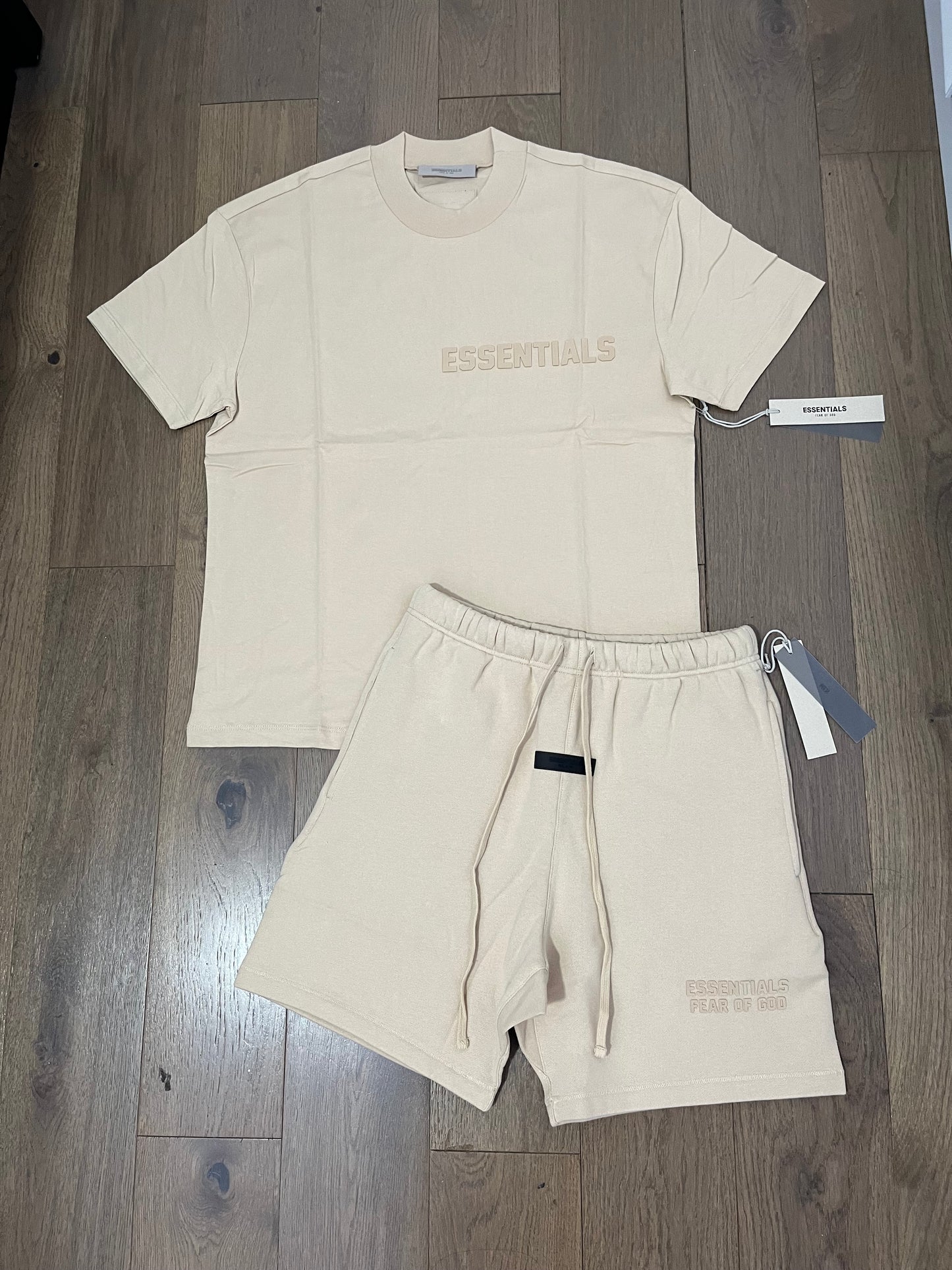 FOG Essentials SS23 'Sand' T-shirt & short set