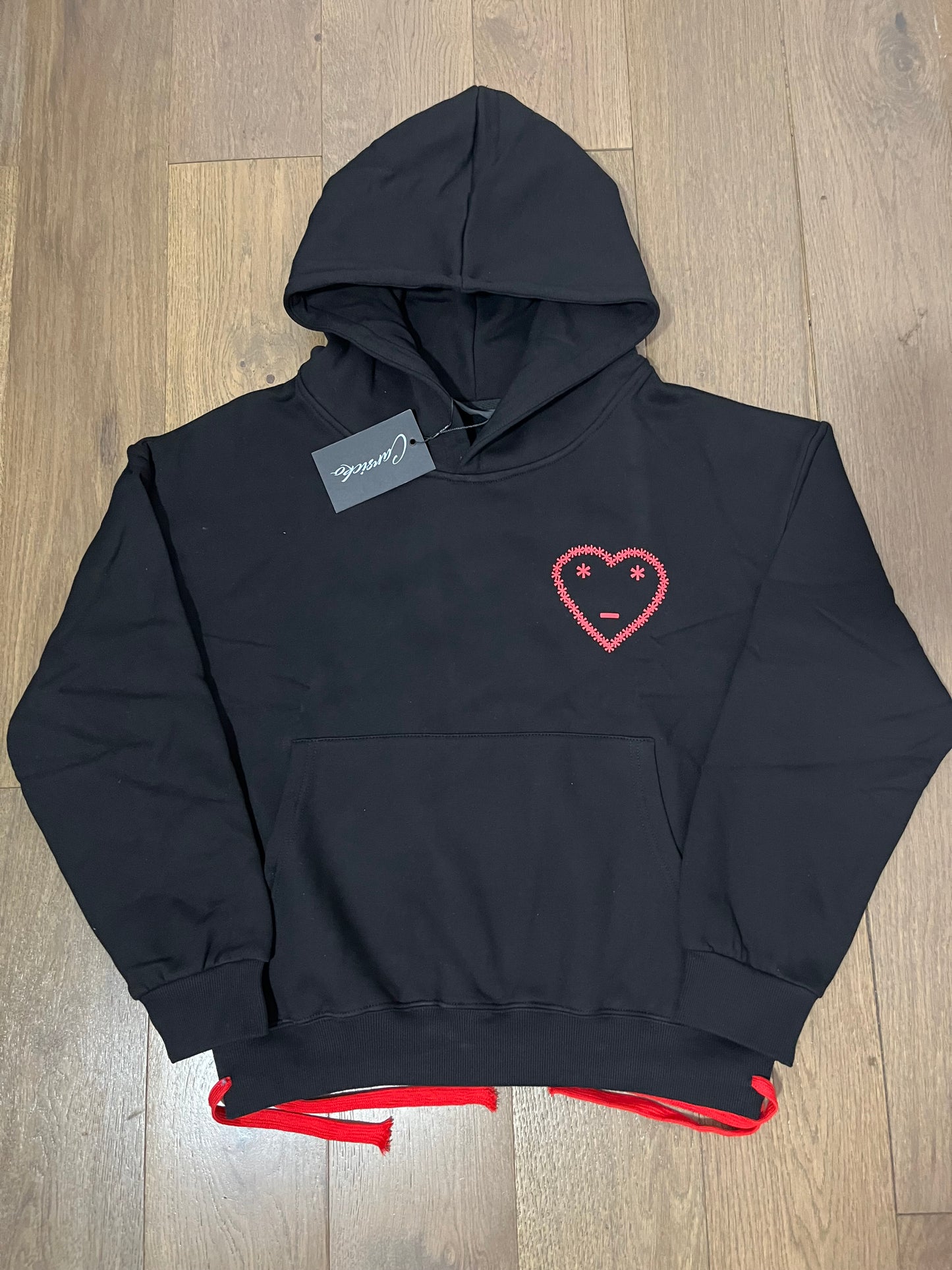 Carsicko DND Red & Black Heart tracksuit