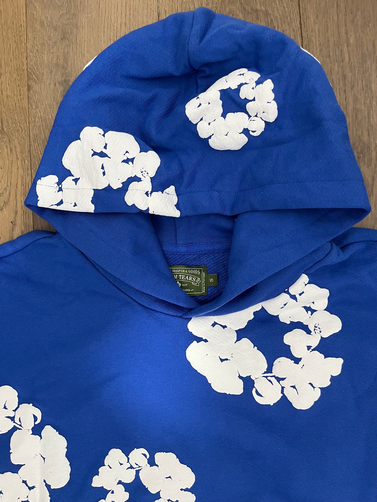 Denim Tears The Cotton Wreath Tracksuit Royal Blue