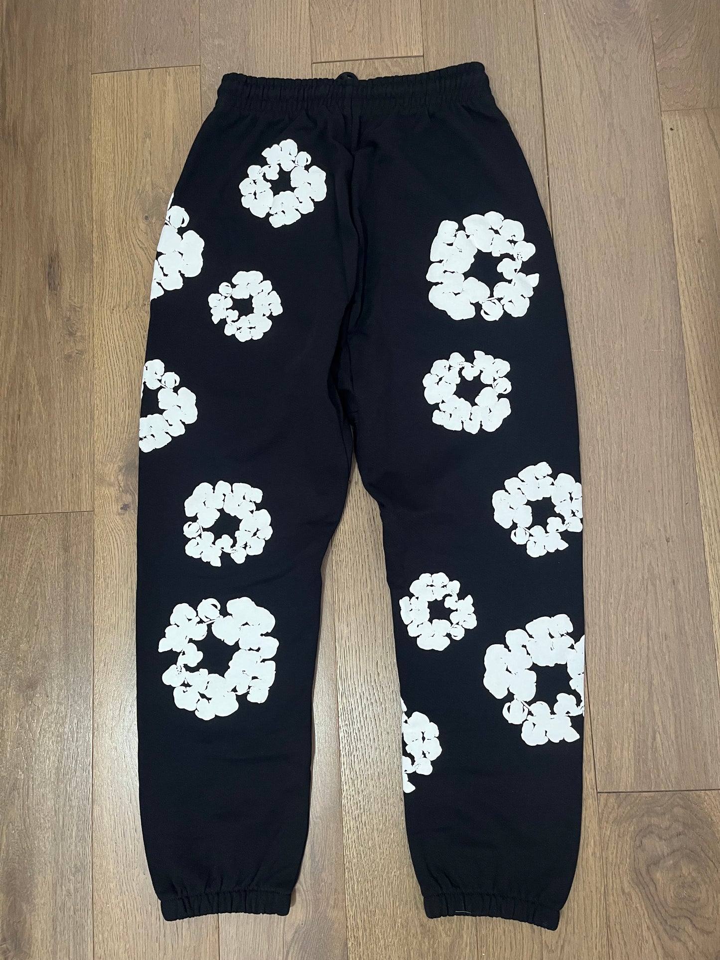 Denim Tears The Cotton Wreath Tracksuit Black White