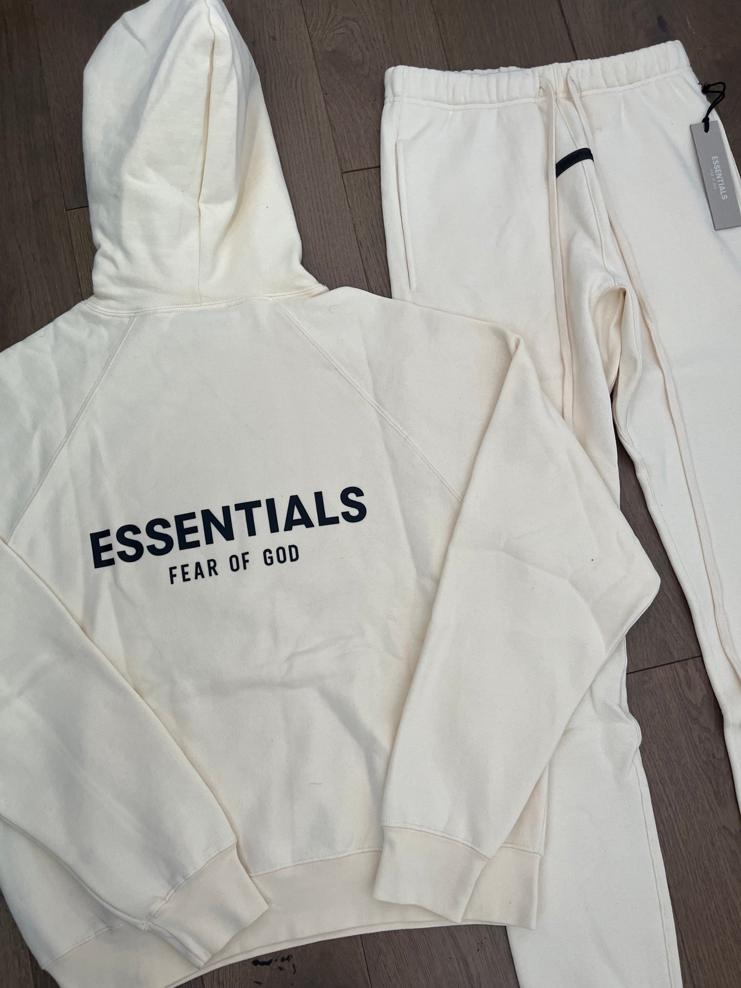 FOG Essentials Tracksuit Reflective 'Cream' SS21