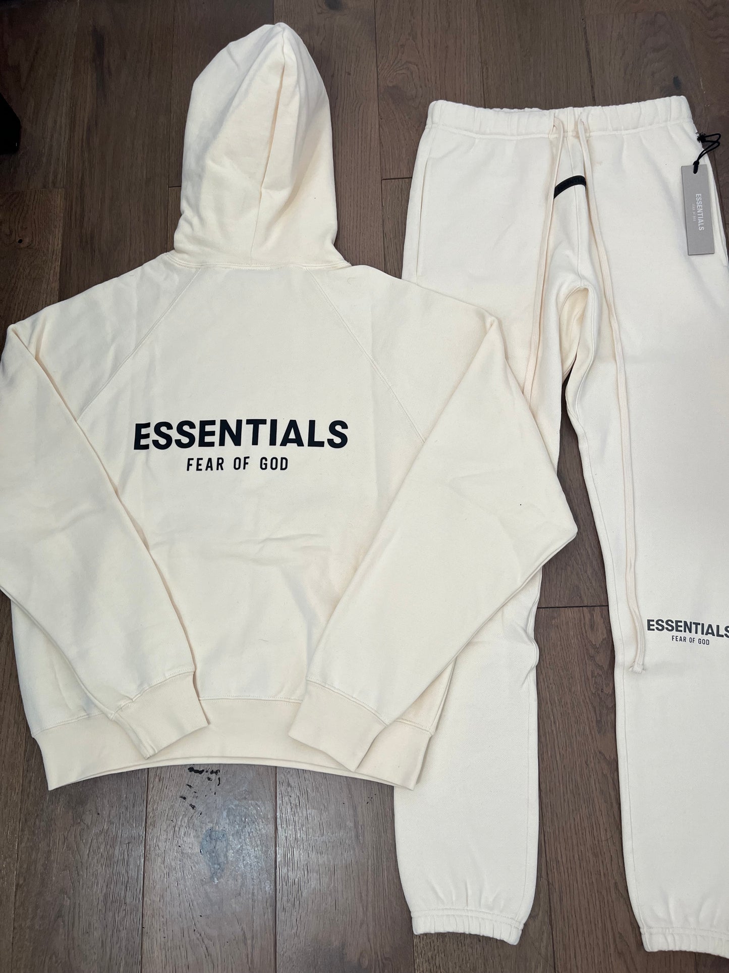 FOG Essentials Tracksuit Reflective 'Cream' SS21