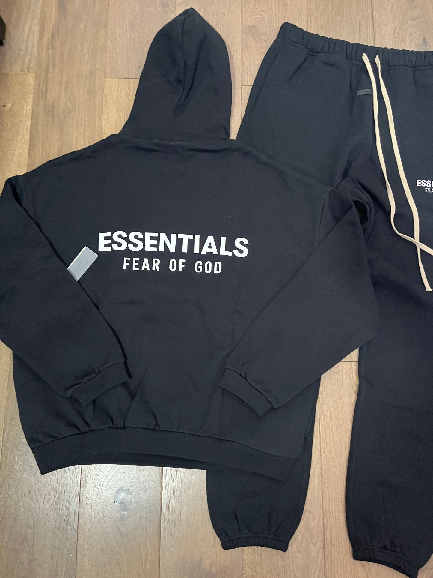FOG Essentials SS25 Black White Tracksuit