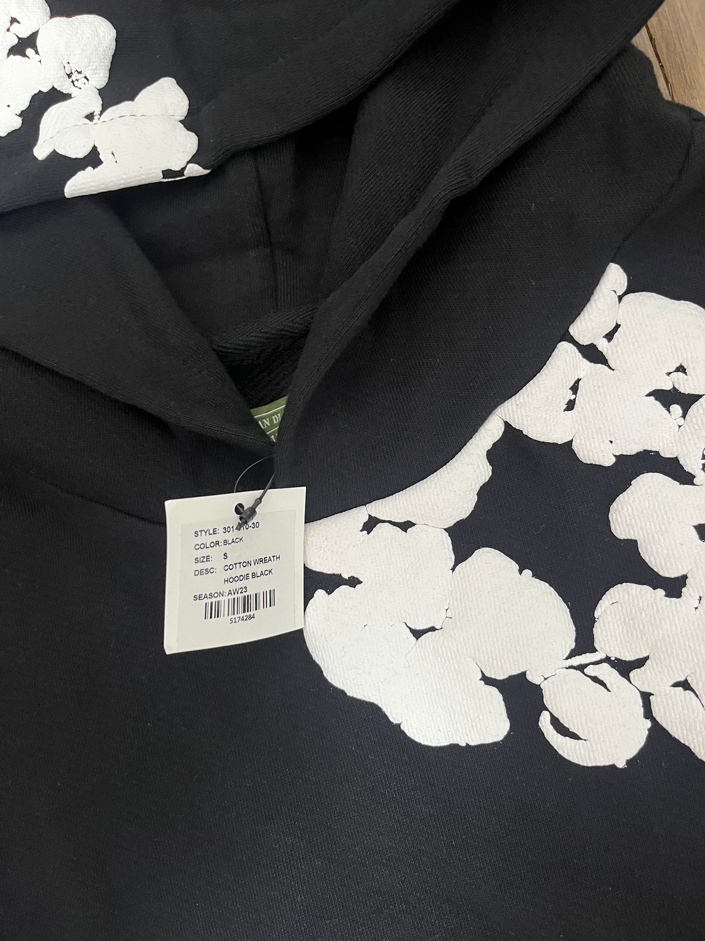 Denim Tears The Cotton Wreath Tracksuit Black White