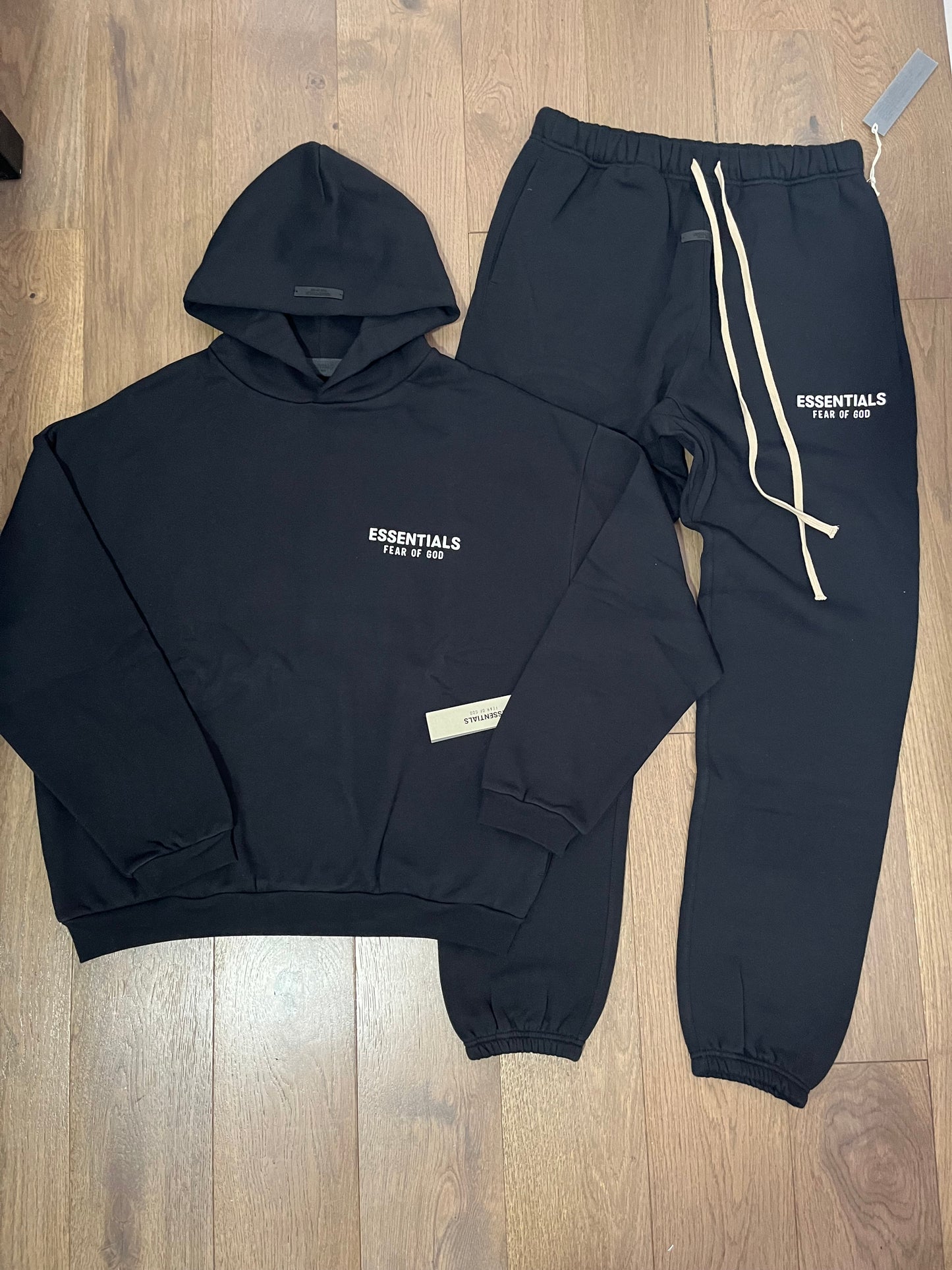 FOG Essentials SS25 Black White Tracksuit