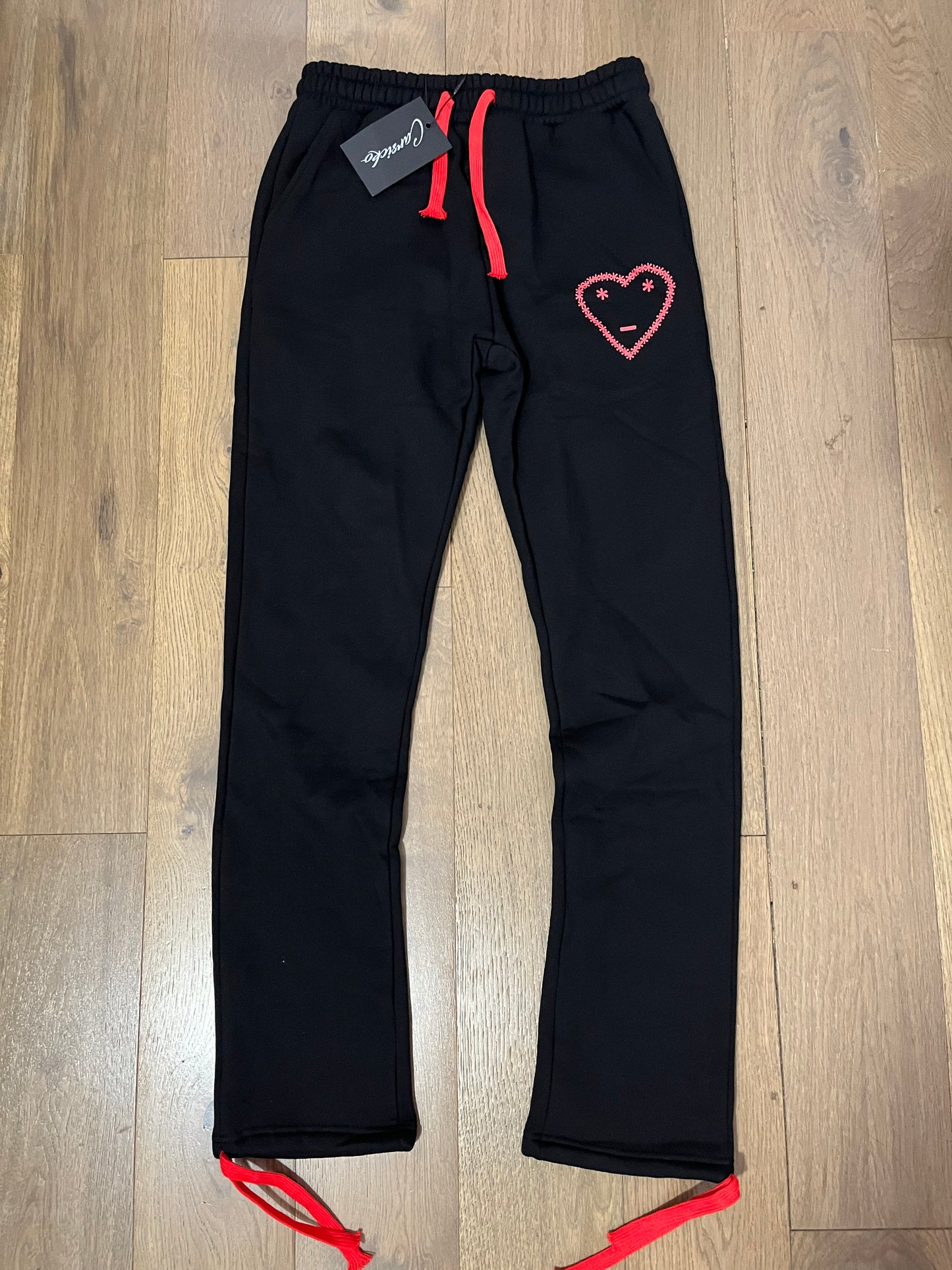 Carsicko DND Red & Black Heart tracksuit