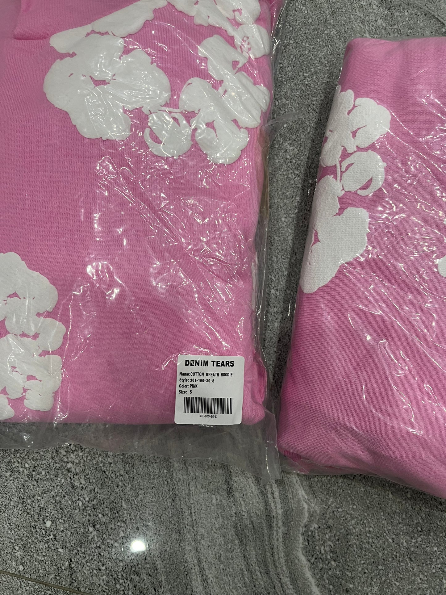 Denim Tears The Cotton Wreath Tracksuit Pink / White