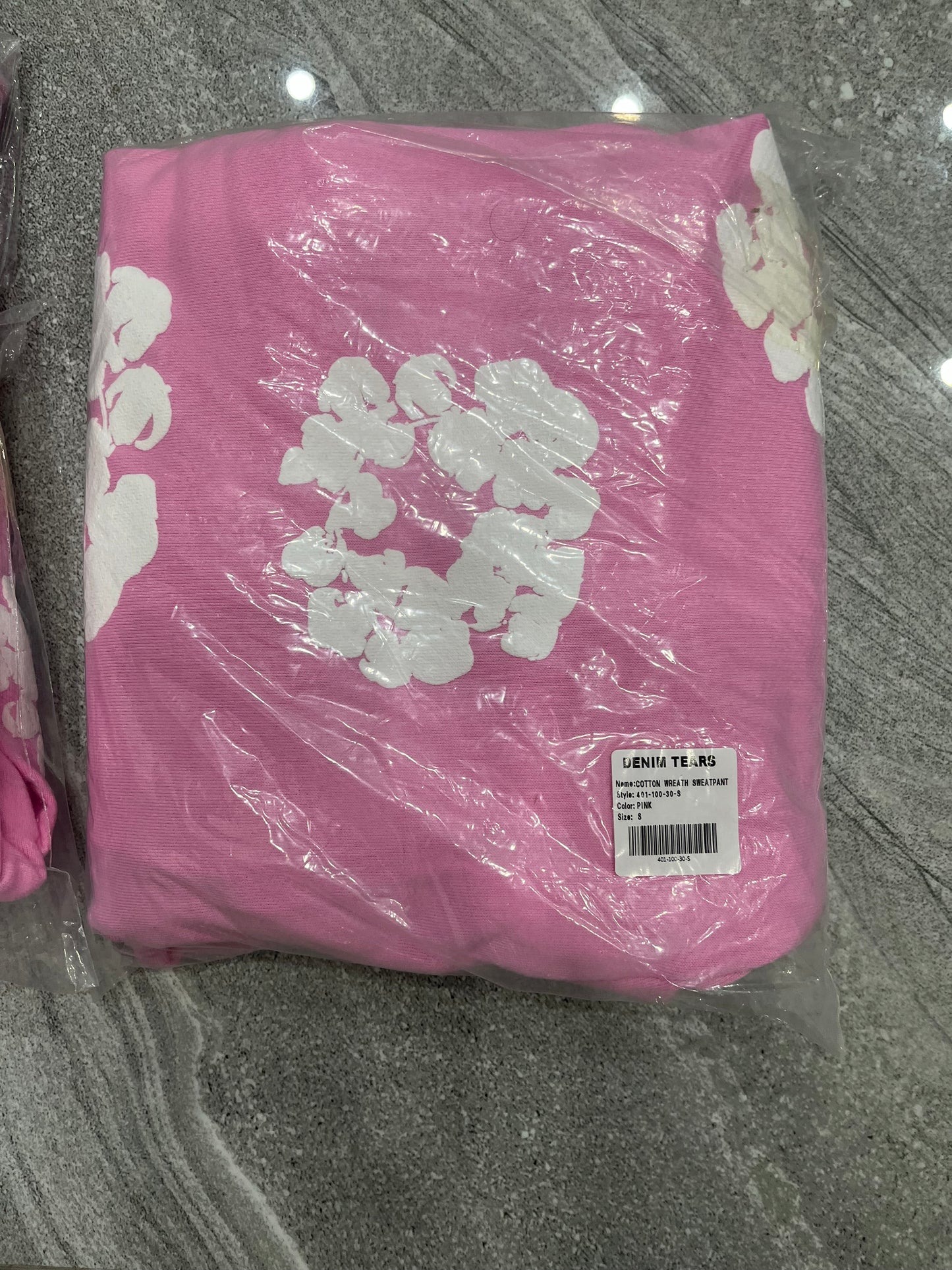 Denim Tears The Cotton Wreath Tracksuit Pink / White