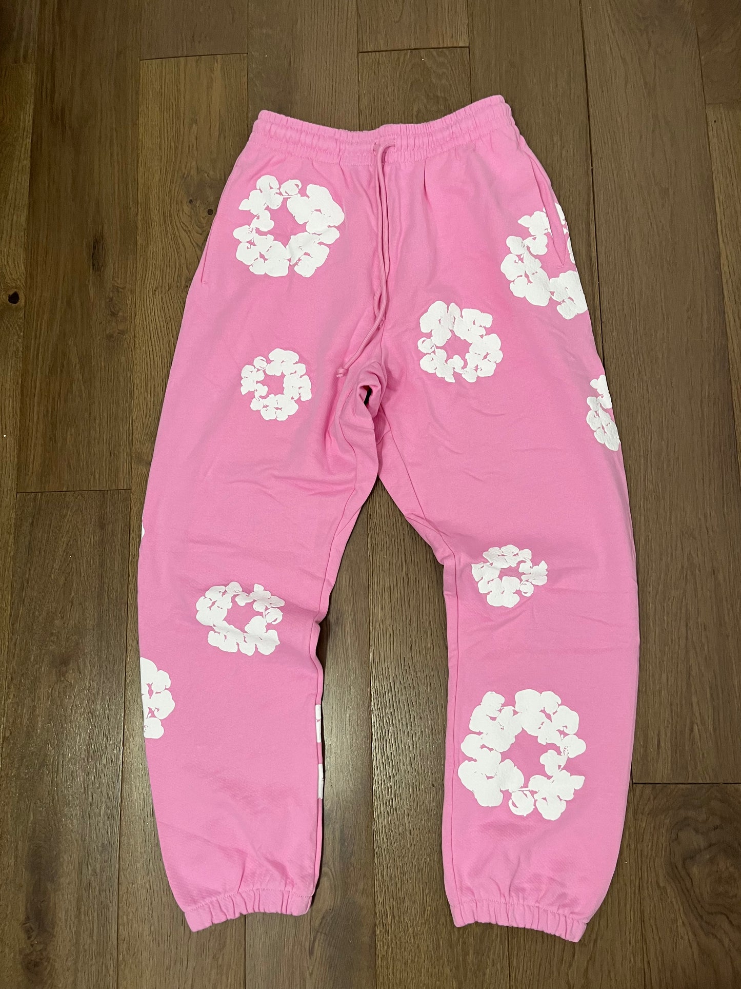 Denim Tears The Cotton Wreath Tracksuit Pink / White