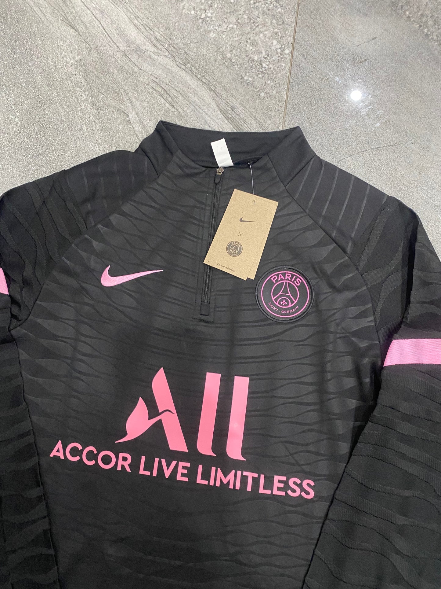 PSG Dri-Fit Tracksuit black pink