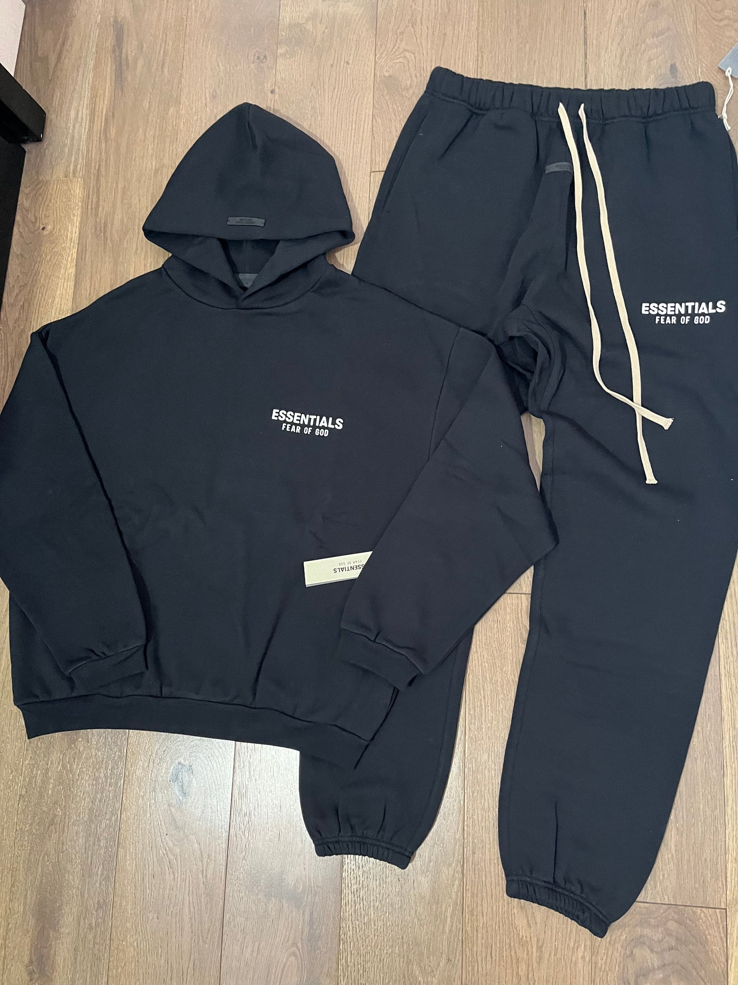 FOG Essentials SS25 Black White Tracksuit