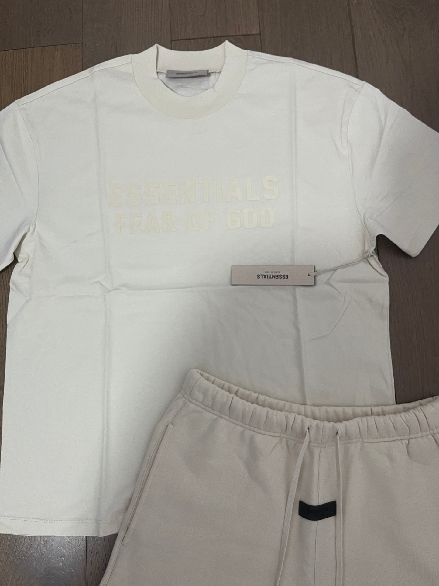 FOG Essential SS23 'Egg Shell' T-shirt & short set