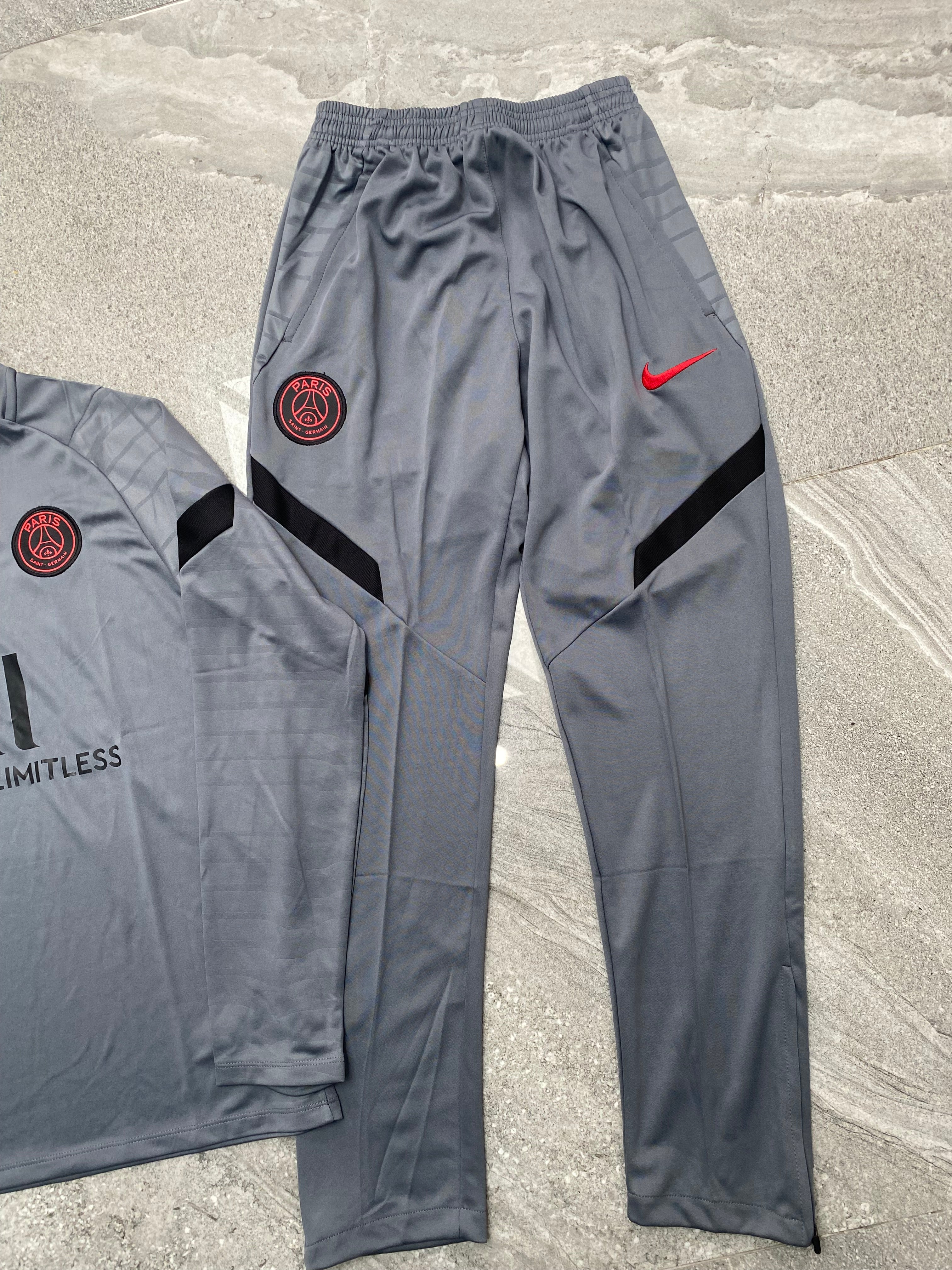 Psg hotsell tracksuit grey