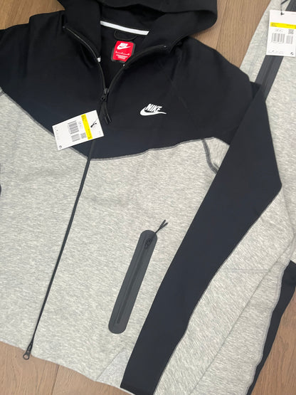 Tech Fleece New season black grey tracksuit