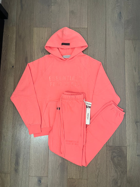 FOG Essentials Tracksuit 'Coral' SS23