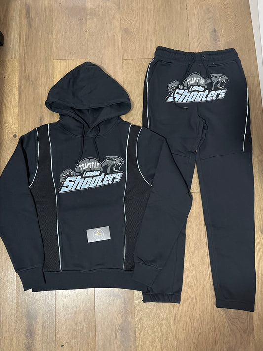 Trapstar Technical Black Shooters Tracksuit