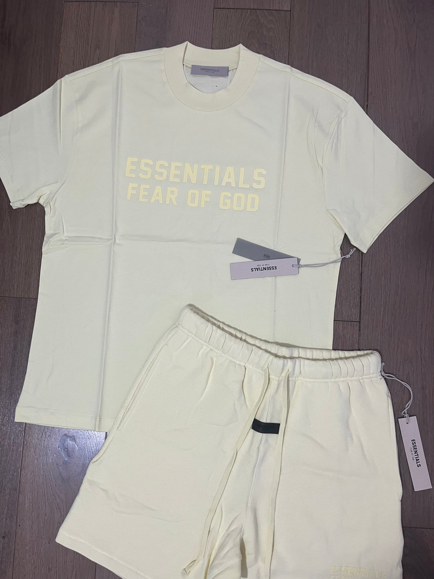 FOG Essential SS23 'Canary Yellow' T-shirt & short set