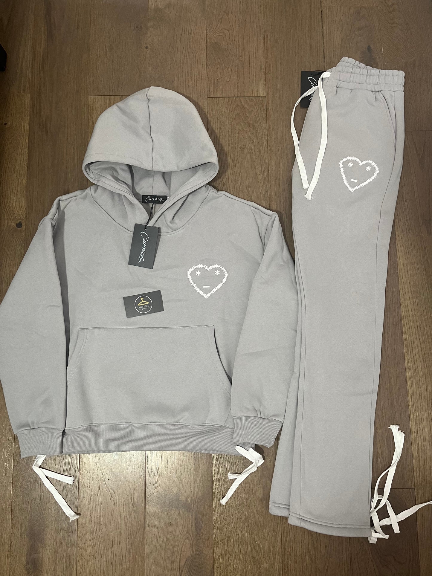 Carsicko Sexy Grey Signature Tracksuit