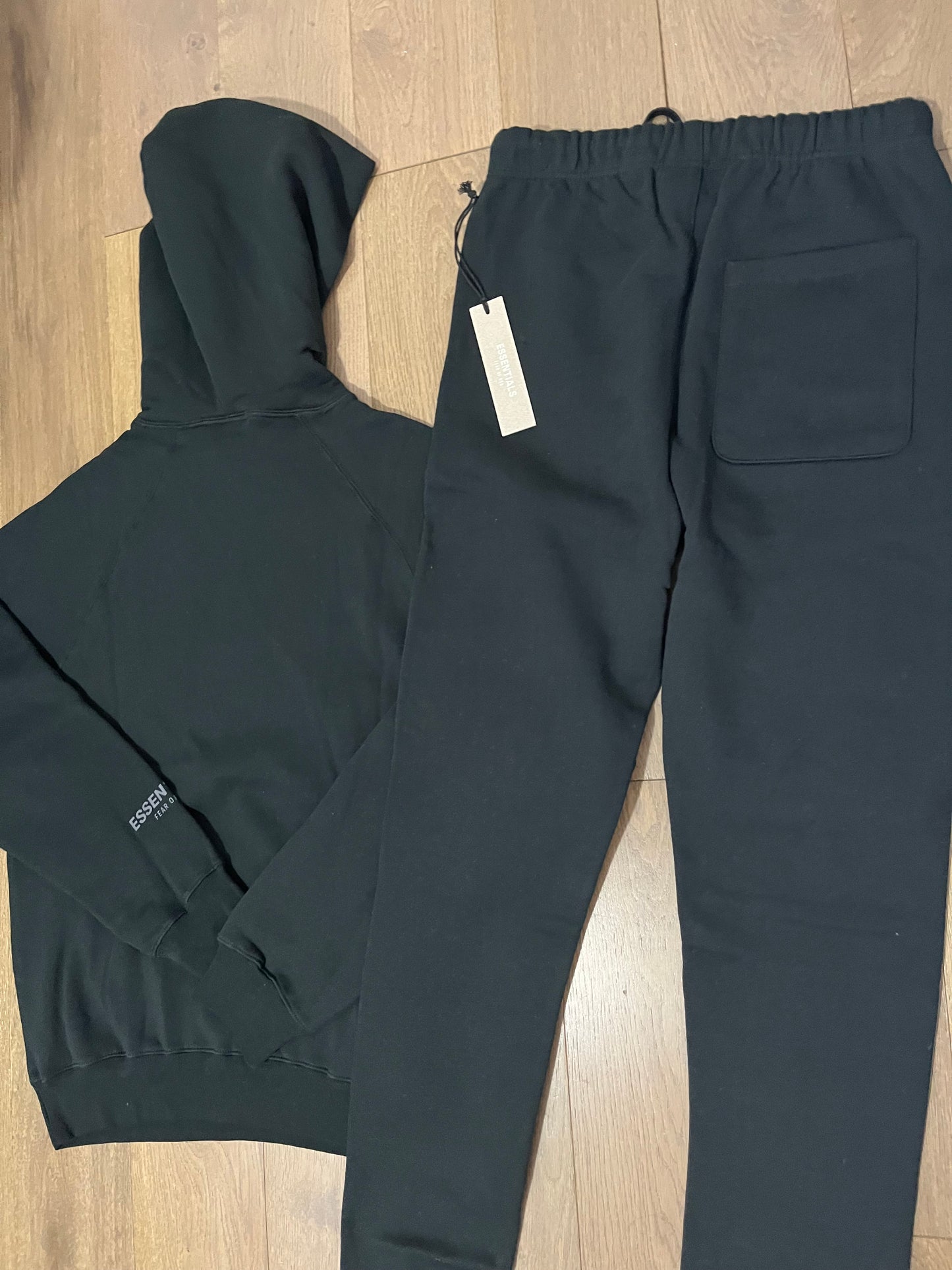 FOG Essentials SS20 Black 'Stretch Limo' Tracksuit