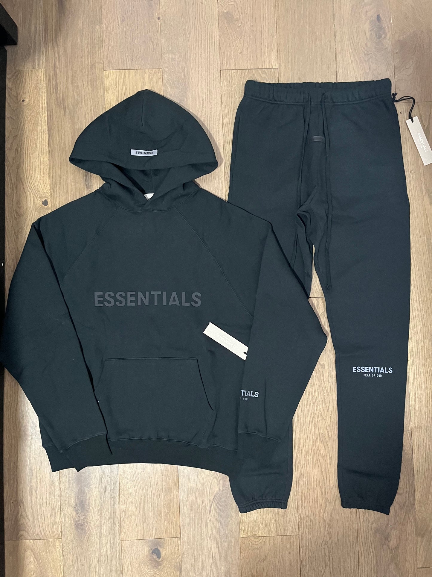 FOG Essentials SS20 Black 'Stretch Limo' Tracksuit