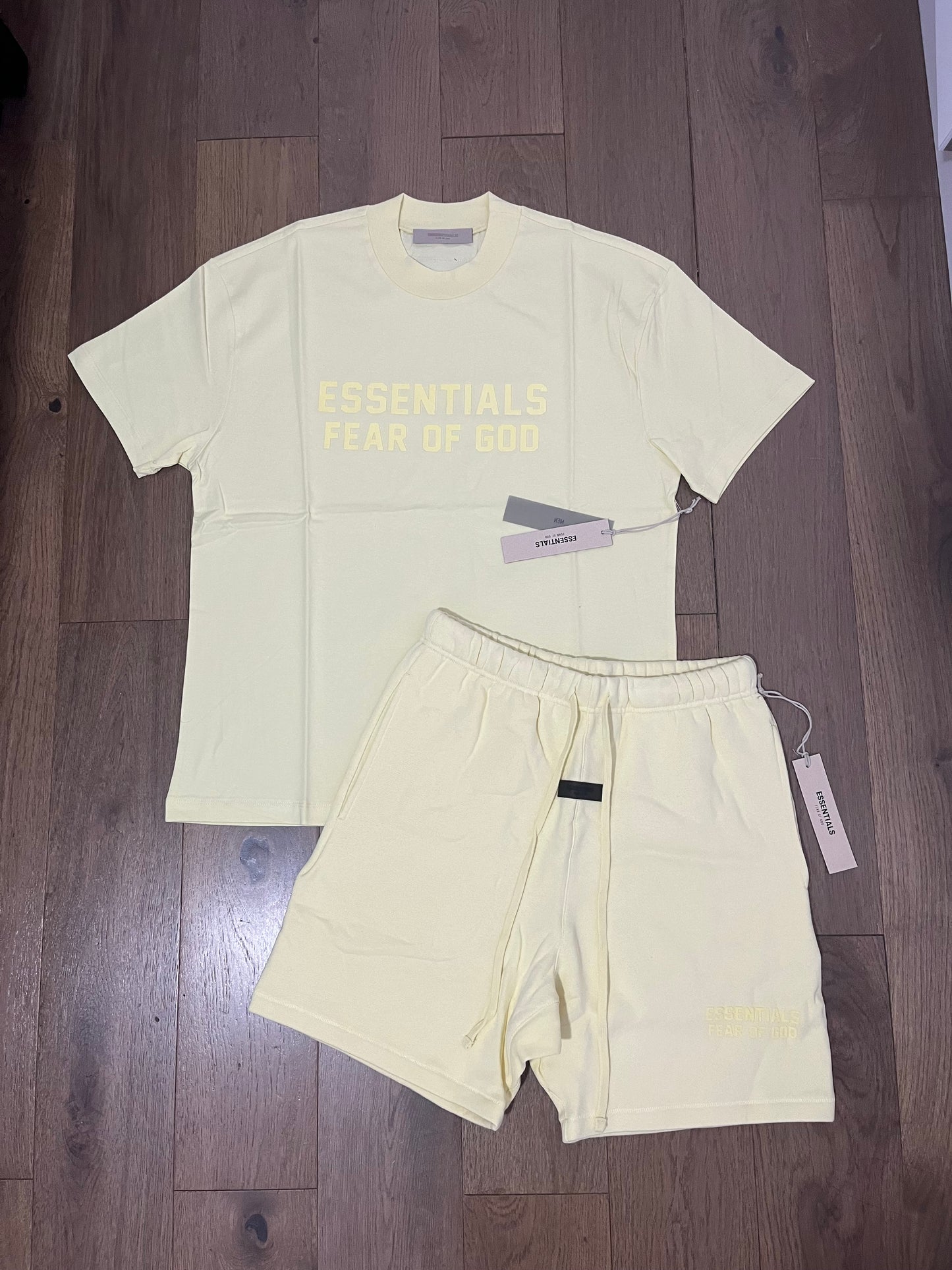 FOG Essential SS23 'Canary Yellow' T-shirt & short set