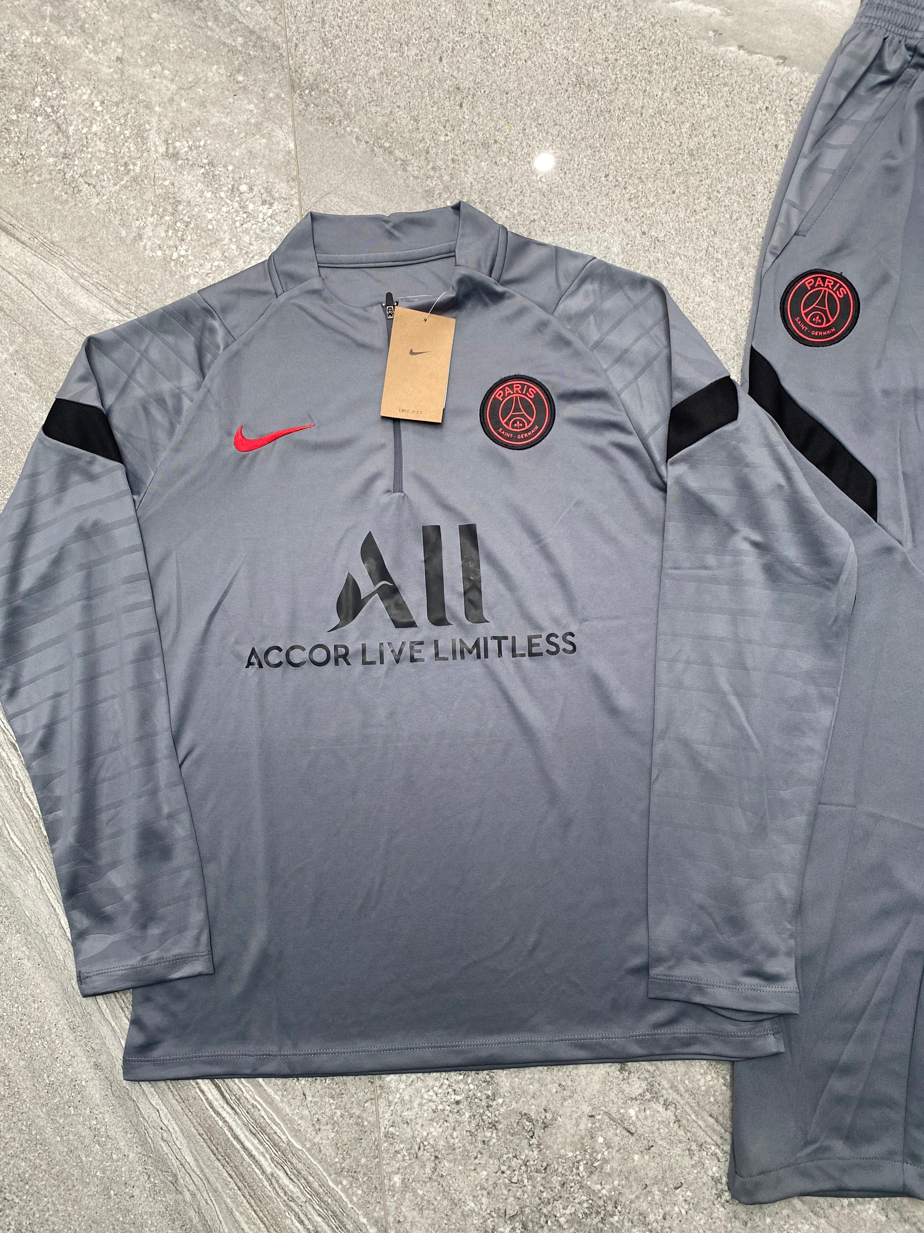 Psg red outlet tracksuit