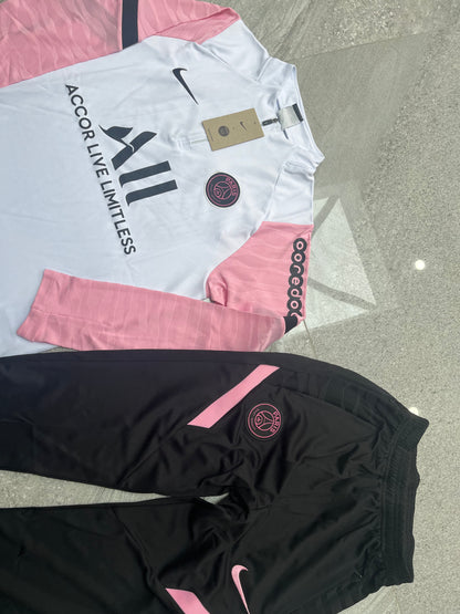 PSG Dri-Fit Tracksuit Pink White