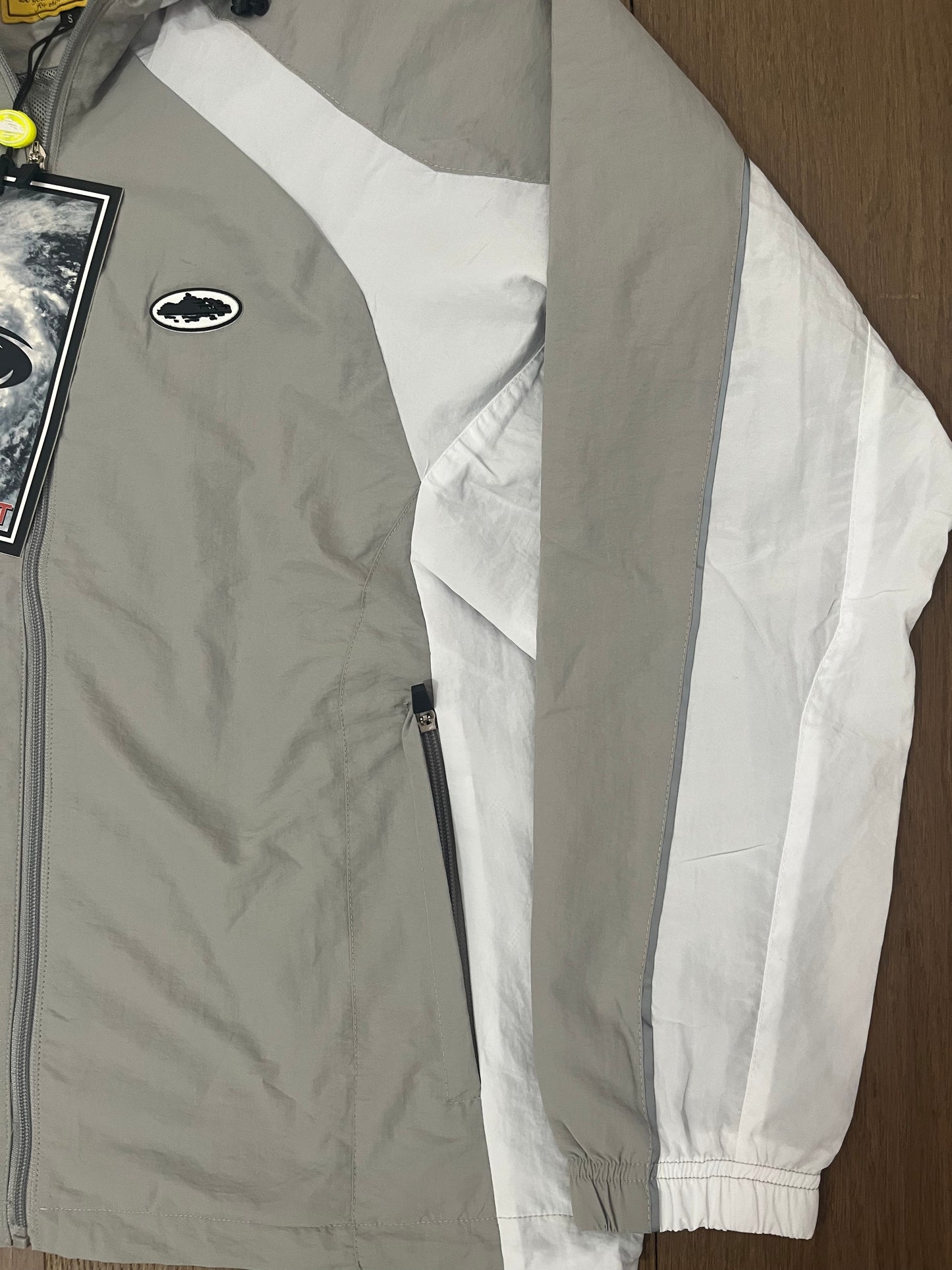 Cortiez Crtz RTW Spring windbreaker jacket grey white