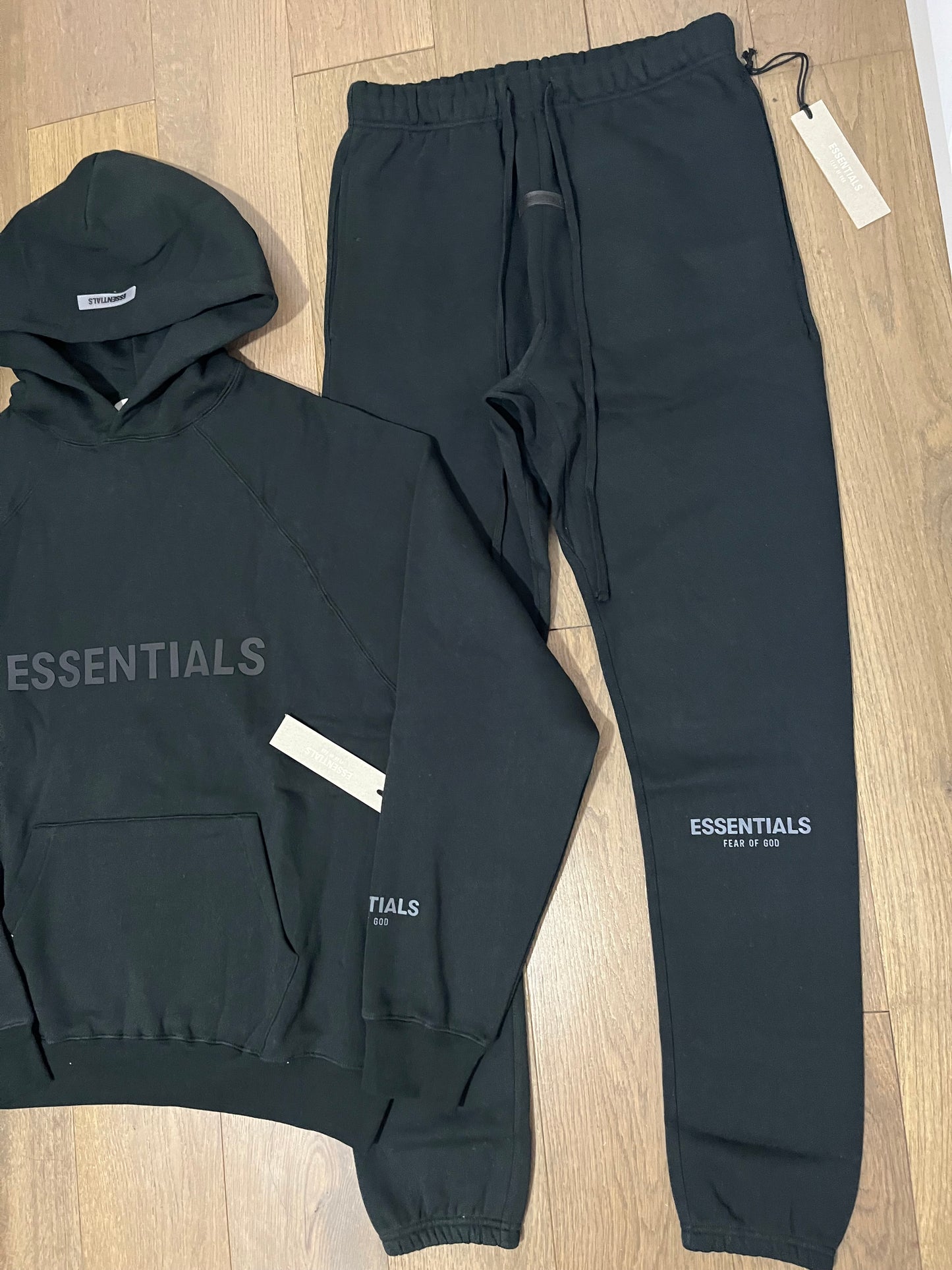 FOG Essentials SS20 Black 'Stretch Limo' Tracksuit