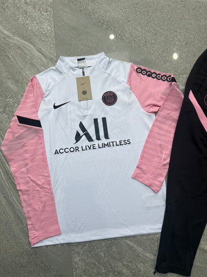 PSG Dri-Fit Tracksuit Pink White