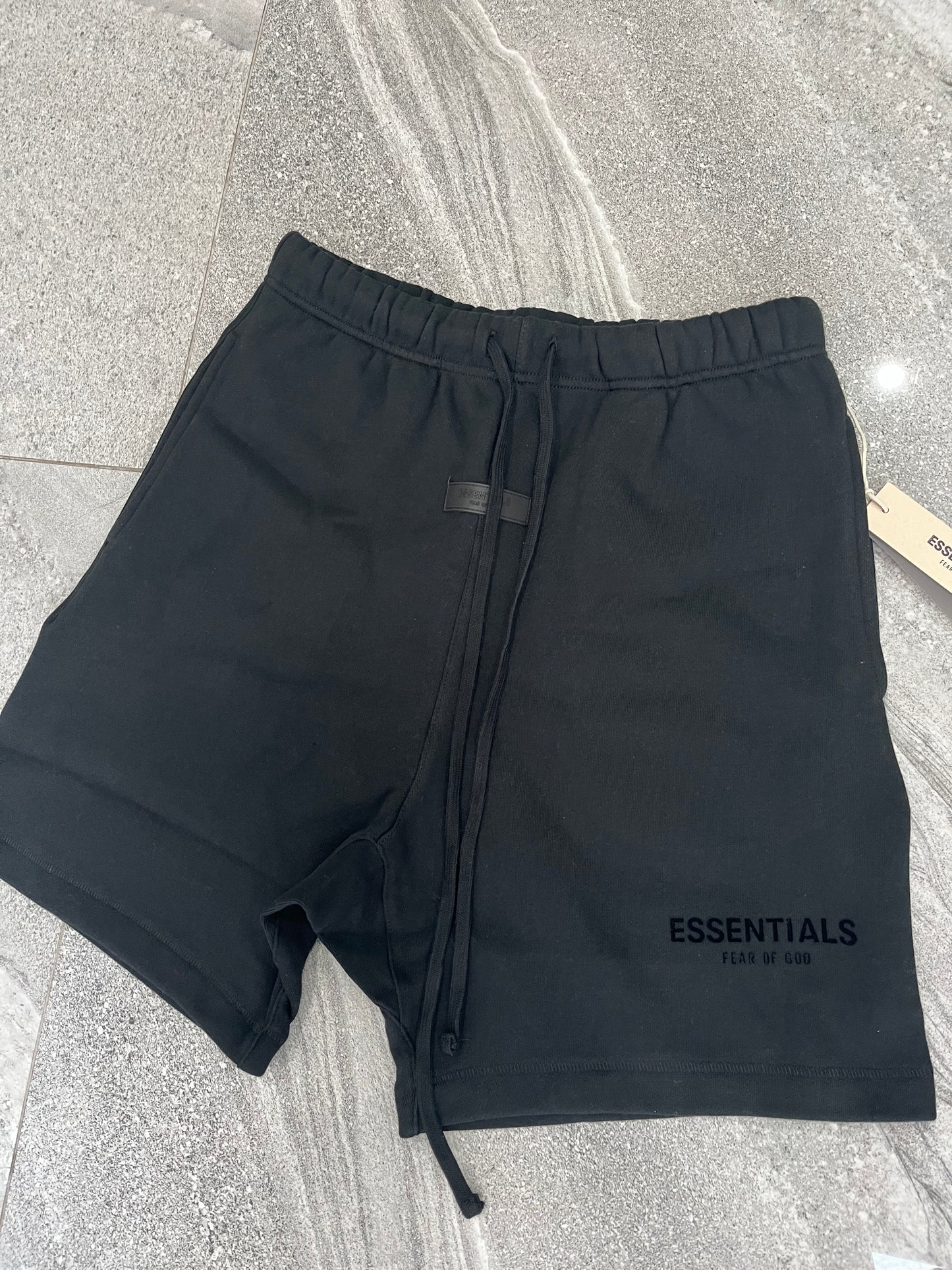 FOG Essentials SS22 Black Stretch Limo Shorts