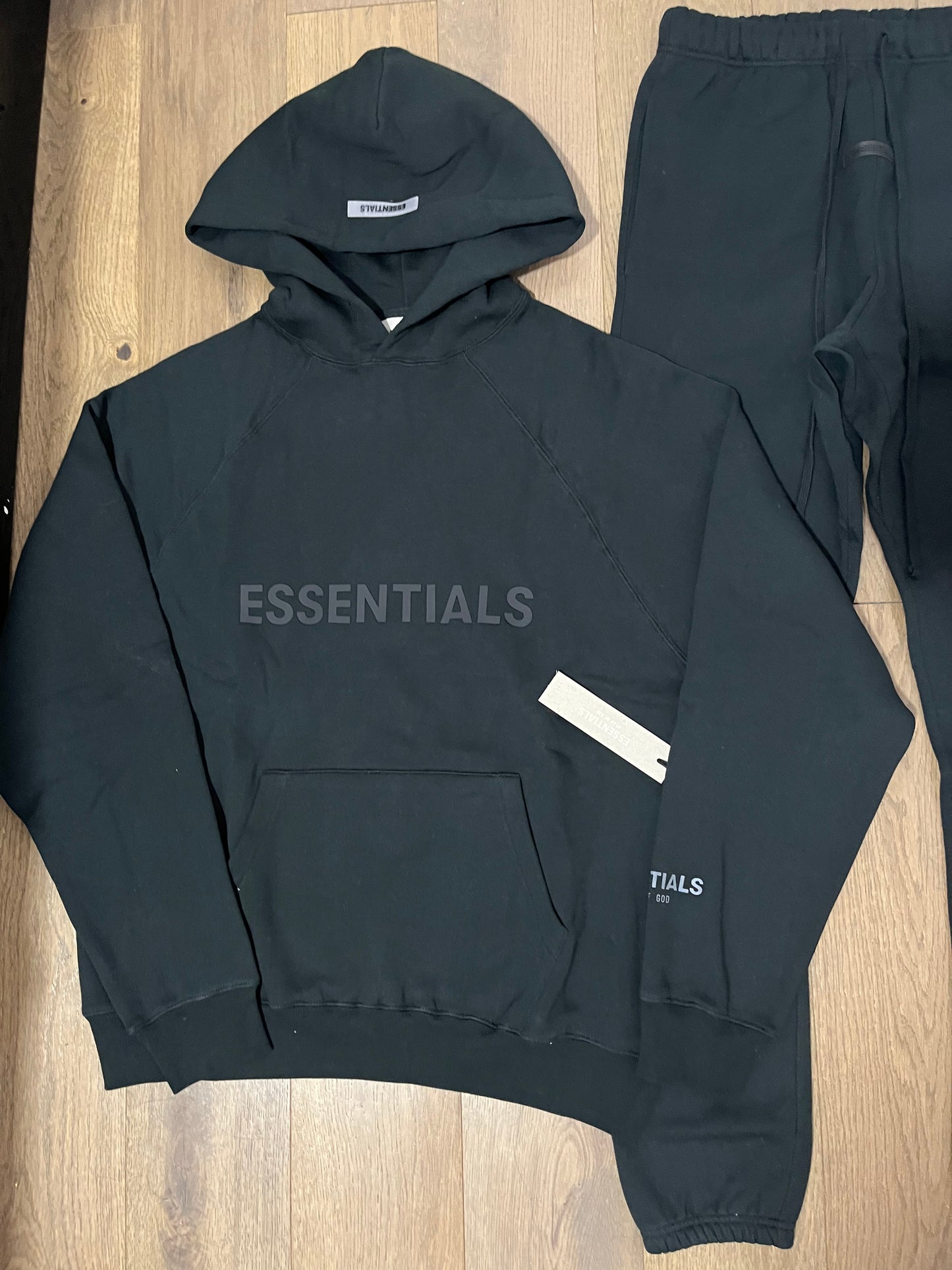 FOG Essentials SS20 Black 'Stretch Limo' Tracksuit