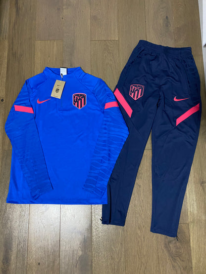 Athletico Madrid Dri-Fit Tracksuit Blue Red